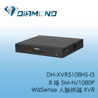 DH-XVR5108HS-I3 大華 8 路 5M-N/1080P  WizSense 人臉辨識 XVR