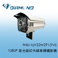 FHD-10Y22W291(TVI) 1080P 星光級紅外線車牌攝影機