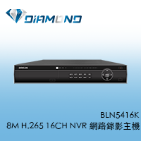BLN5416K 欣永成Benelink 8M H.265 16CH NVR 網路錄影主機