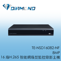 TE-NSD16082-NF 東訊TECOM 16路H.265 智能網路型監控錄影主機