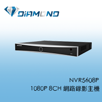 NVR5608P 1080P 8CH 網路錄影主機