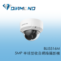 BLI5516M 欣永成Benelink 5MP 半球型收音網路攝影機