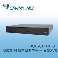 DGD2017AIXI-U1 陞泰AVTECH AI智慧偵測五合一16路XVR