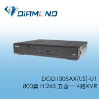 DGD1005AX(US)-U1 陞泰AVTECH 800萬 H.265 五合一 4路XVR