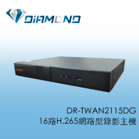 DR-TWAN2115DG 聲寶Sampo 16路 eSATA 介面H.265網路型錄影主機