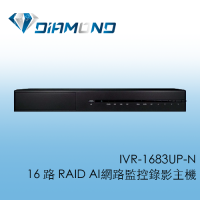 IVR-1683UP-N 可取iCatch 16路 RAID AI網路監控錄影主機