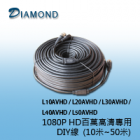 L10AVHD / L20AVHD / L30AVHD / L40AVHD / L50AVHD  1080P HD百萬高清專用DIY線  (10米~50米)