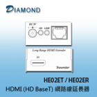 HE02ET / HE02ER HDMI (HD BaseT) 網路線延長器