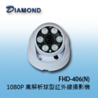 FHD-406(N) 1080P 高解析球型紅外線攝影機