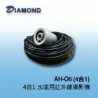 AH-O6 ( 4合1) 4合1功能 1080P Full HD 水底用紅外線攝影機 