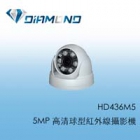 HD436M5 500萬 高清球型紅外線攝影機