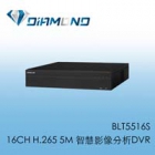 BLT5516S BENELINK 16CH H.265 5M 智慧影像分析DVR
