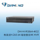 DHI-NVR5864-4KS2 專業型H.265 64 路智慧型4K NVR