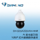 DH-SD5A225XAN-HNR 大華Dahua AI 星光級 25倍2MP紅外線網路快速球