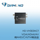 HD-VH303ACT VGA/HDMI/AV轉AHD/CVI/TVI轉換器