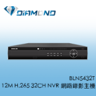 BLN5432T 欣永成Benelink 12M H.265 32CH NVR 網路錄影主機