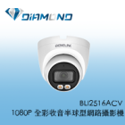 BLI2516ACV 1080P 全彩收音半球型網路攝影機