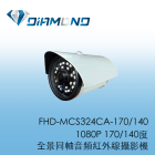 FHD-MCS324CA-170/140 1080P 170/140度全景同軸音頻紅外線攝影機