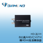 HD-301H 800萬AHD/CVI/TVI 轉HDMI高清轉換器