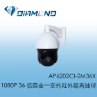AP6202CI-2M36X 1080P 36 倍四合一室外紅外線高速球