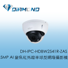 DH-IPC-HDBW2541R-ZAS 大華Dahua 5MP AI 變焦紅外線半球型網路攝影機