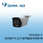 HD828ACV 800萬戶外紅外線同軸音頻攝影機
