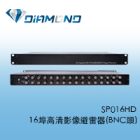 SP016HD 16 埠高清影像避雷器 (BNC 頭)