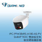 IPC-PFW3849S-A180-AS-PV 2x4MP TiOC 雙拼接定焦槍型網路攝影機