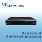 TE-XSA0A054-NE 東訊Tecom 32 路H.265 混合型監控錄放影機